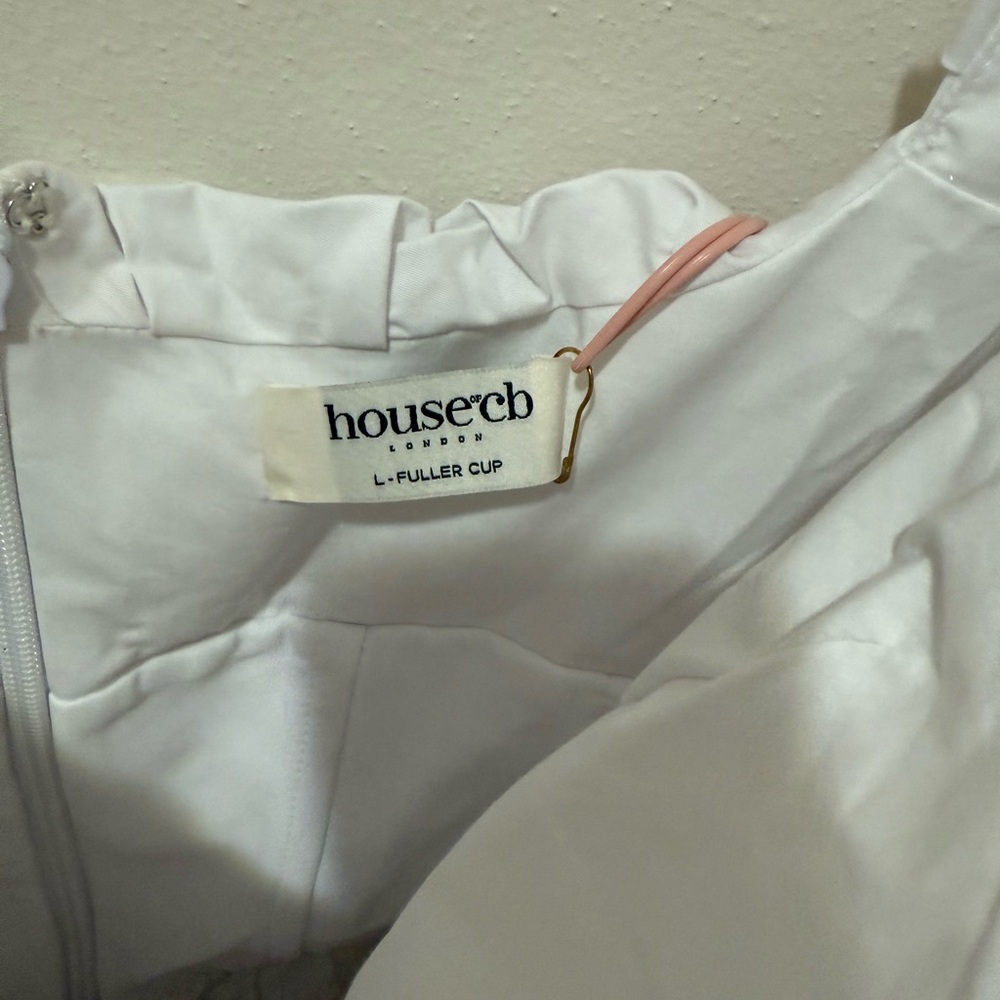 House of CB White Le Puff size L Plus (Fuller Cup) - Picture 2 of 4